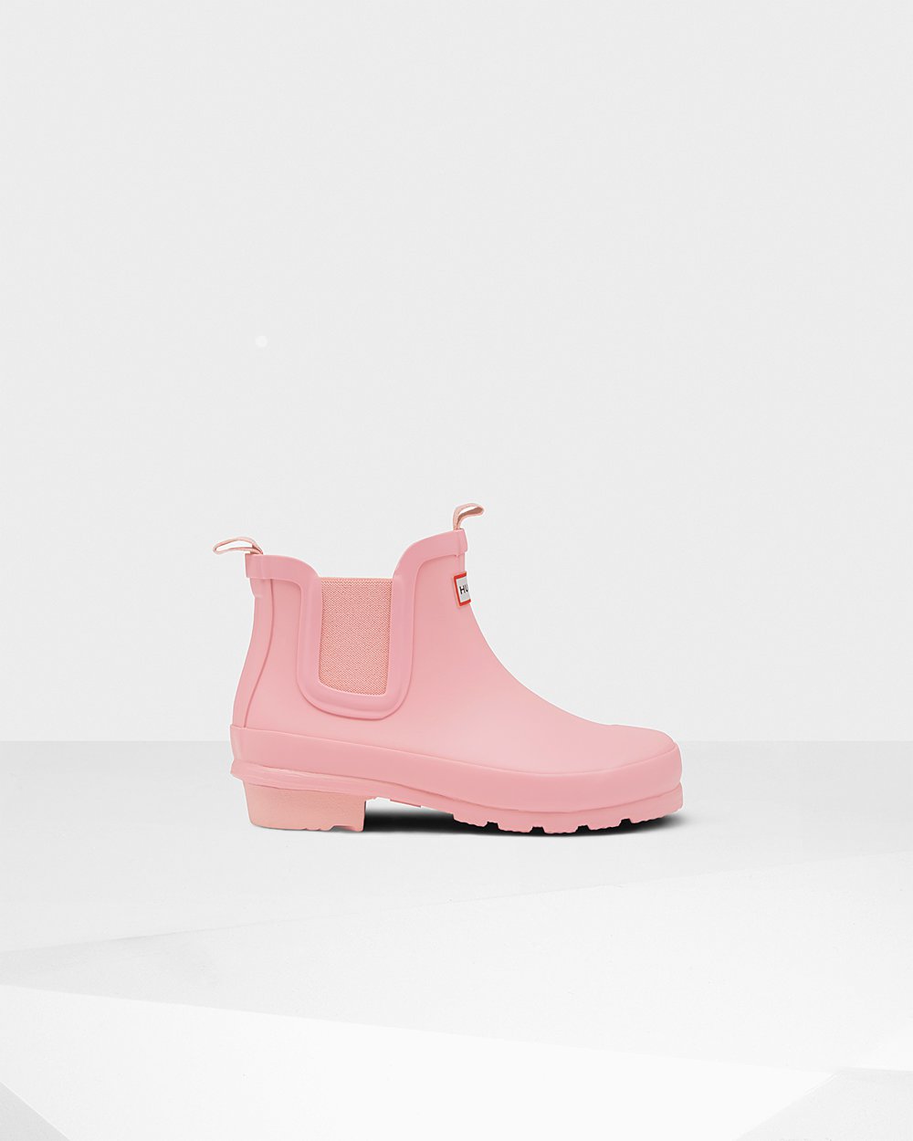 Kids Hunter Original Big | Chelsea Boots Pink | NZ-75061-HNTZ